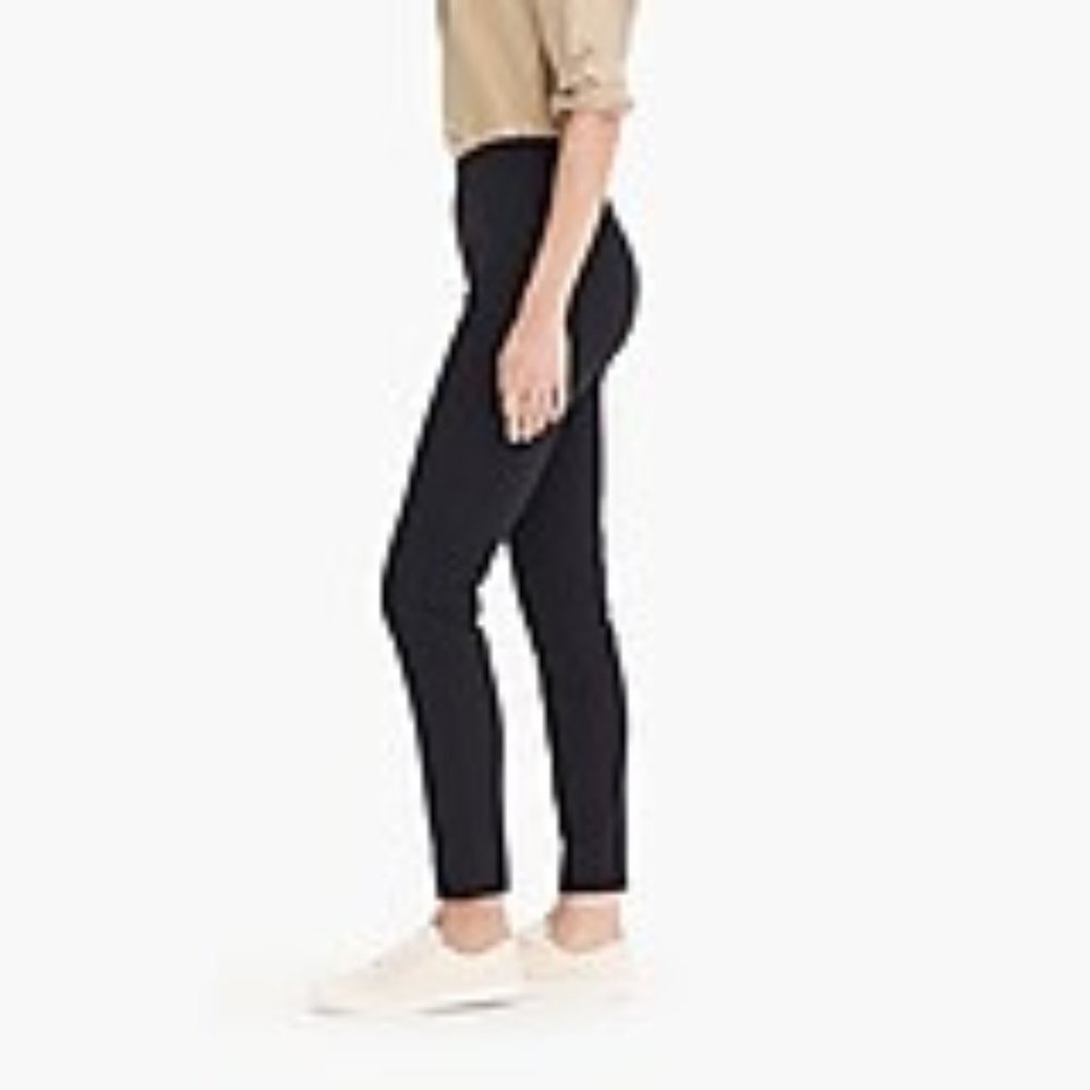 J. Crew Black Pixie Pants Size M - image 4